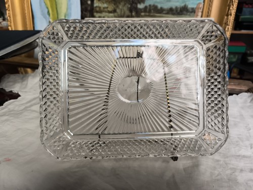 Plateau service cristal - service,