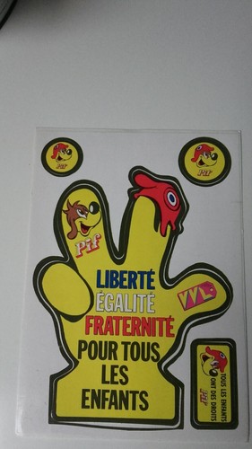 Autocollant sticker pif - autocollant, /
