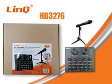 Carte Audio V8 Mixeur Live Multifonction Ios Android Pc Bluetooth HD3276 Linq