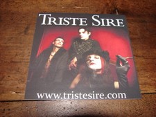 TRISTE SIRE - RARE AUTOCOLLANT