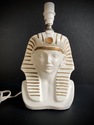 Lampe vintage buste - , pharaon