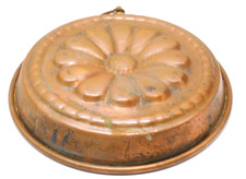 -ANCIEN MOULE à GATEAU OU GLACE CUIVRE sans marque apparente  JUS de GRENIER  D