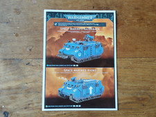 GW Warhammer 40k Space marines