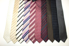 Lot De 10 Cravates En Soie