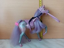 CHEVAL FASHION STAR FILLIES KENNER H 19 CM  mauve + SELLE/LICOL ET PEIGNE 1990
