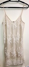 NEW WITH TAGS CHARLOTTE RUSSE Sheer Sleeveless Floral Lace Dress Size 1X