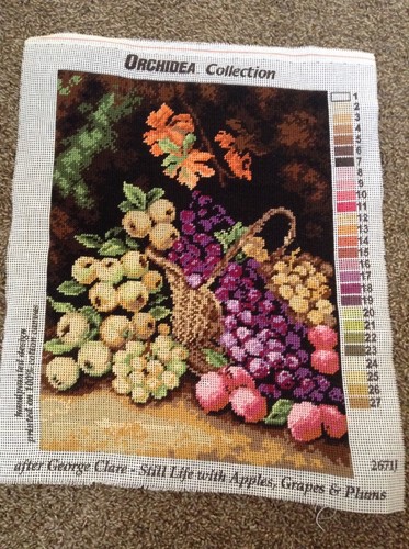 Handmade needlepoint canvas - , by