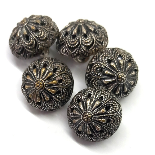 Lot anciens boutons miroir - d'anciens,