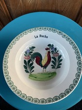 Plat Céramique Coq Manufacture De Saint Amand