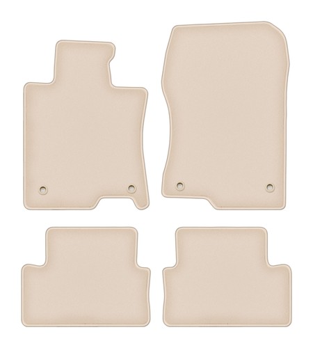 Tapis sol velours beige - sol,