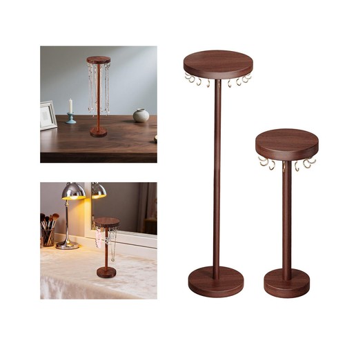 Présentoir rond bois - en,