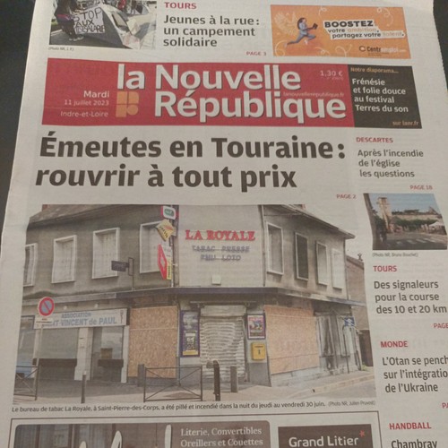 Journal nouvelle république - journal,