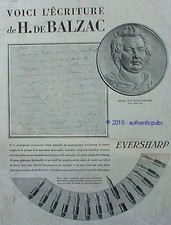 PUBLICITE EVERSHARP STYLO