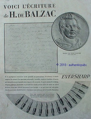 Publicite eversharp stylo - publicite,