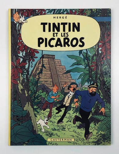 1976 tintin et les - bd,