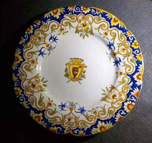 Assiette murale vieux - assiette,