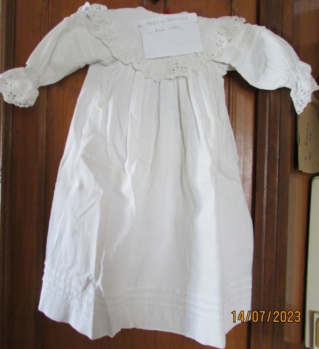 Robe baptême ancienne - robe,