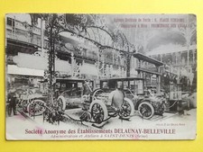 cpa FRANCE PARIS SALON de l'AUTOMOBILE Voiture DELAUNAY BELLEVILLE Car Show