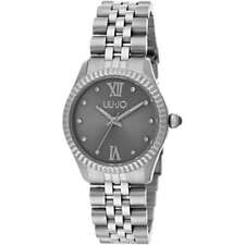 Montre Femme LIU JO Luxury TINY TLJ1134 Acier Inoxydable Gris Swarovski