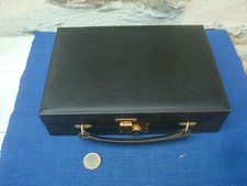 V50 Valise Bijou Cuir Rouge &