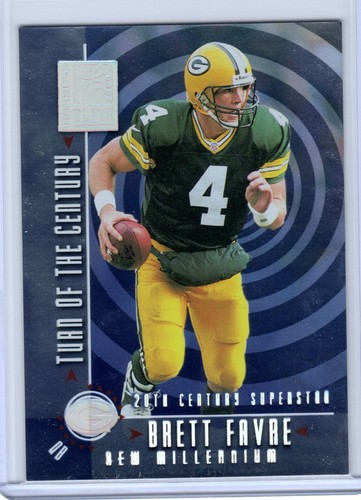 Brett favre 2000 donruss - favre, elite