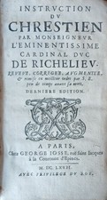 LE CARDINAL DE RICHELIEU -