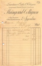 1912 FOURNITURES ET OUTILS D