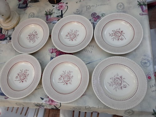 Lot assiettes creuses - 6,