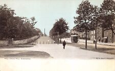 DONCASTER YORKSHIRE ROYAUME-UNI~HALL CROSS HILL~E G BISAT CARTE POSTALE 1900s
