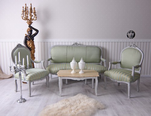 Salon baroque meubles - salon,