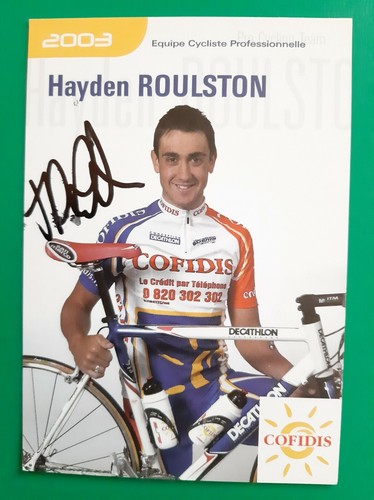 Cyclisme carte cycliste hayden - cycliste,