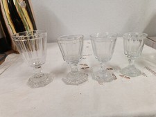 Cristal Fort Baccarat St Louis Côtes Plate Pied Rayonnants Taillé Milieu XIX Ème