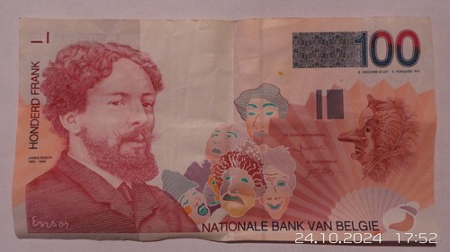 Billets belgique 100 francs - belgique,