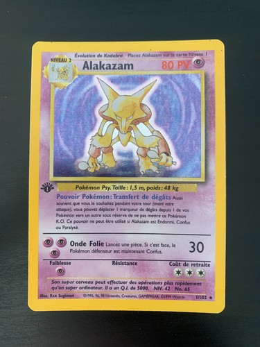 Carte pokémon alakazam - carte, :