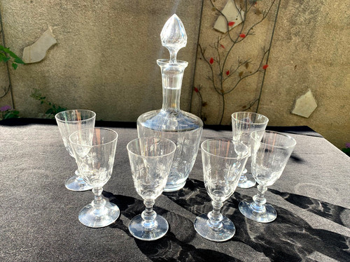 Ancien service verres à - de,