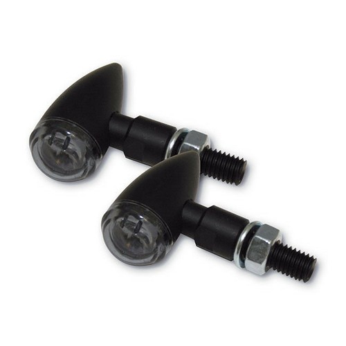 Clignotant pb2 noir avec tige - pb2,
