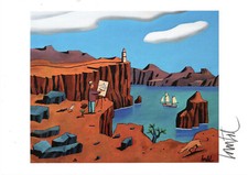 EX-LIBRIS LE PEINTRE DU CANYON