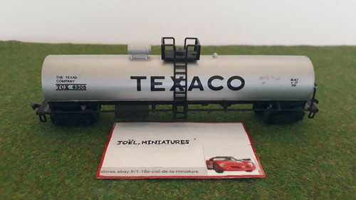 Wagon train citerne - wagon, texaco