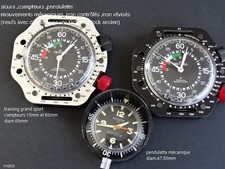 sicura ,compteurs,pendulette,mvts mécaniques non contrôlés , nad (stock ancien)