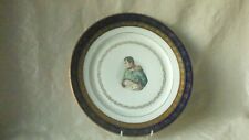 ASSIETTE PORTRAIT DE NAPOLEON BONAPARTE PORCELAINE DE LIMOGES GOUDEVILLE*