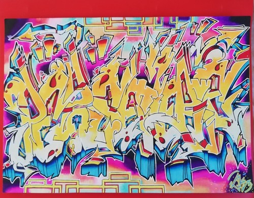 Dessin graffity street art - dessin,