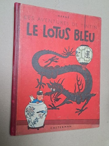 Tintin lotus bleu 1ère - le,