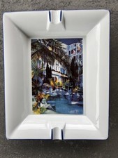 Cendrier  oeuvre d'art – Camille Hilaire – Les Jardins du Majestic (1989)