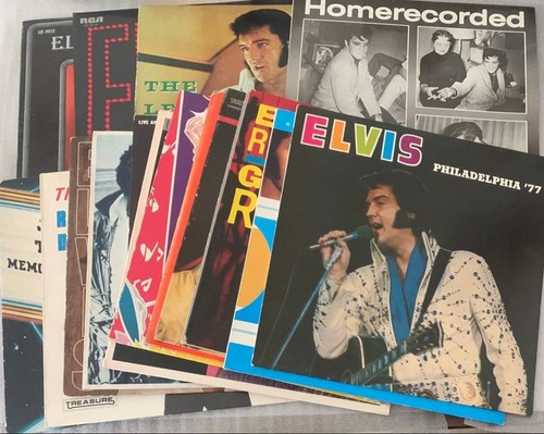 énorme lot vinyles elvis - lot,