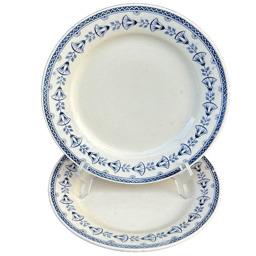 Assiettes plates anciennes - 2,