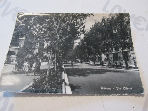 Carte postale époque palermo - postale,