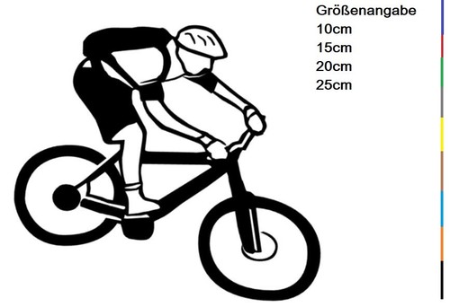 Autocollant vtt vélo - autocollant,