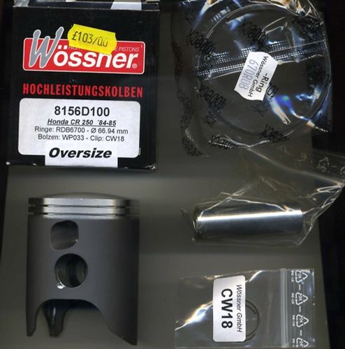 Wossner kit piston honda - piston,