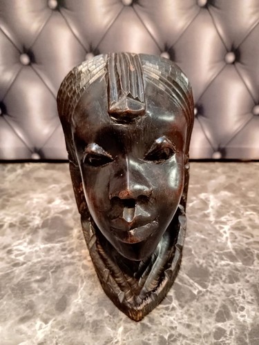 Sculpture africaine tête de - africaine,,
