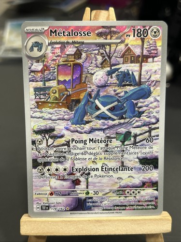 Carte pokémon métalosse - carte,